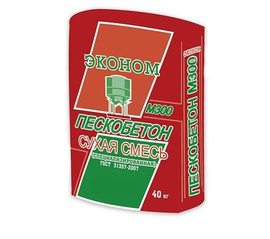 Пескобетон М-300 эконом 40кг