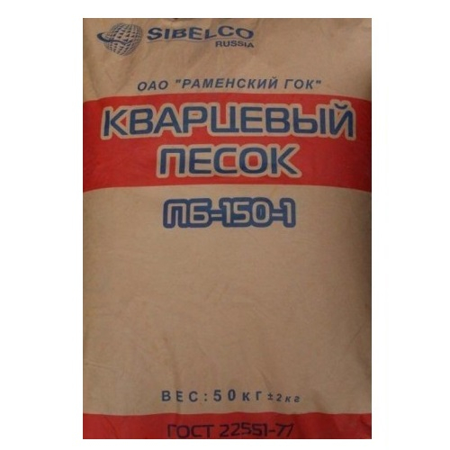 Песок кварцевый, 50кг
