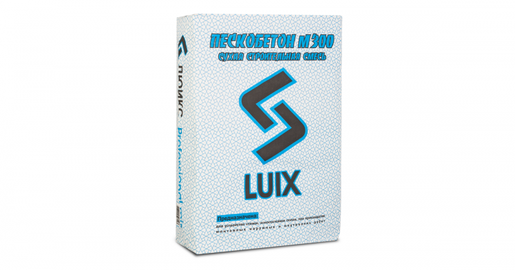 Пескобетон М-300 "LUIX" 40кг Пескобетон М-300 "LUIX" 40кг
