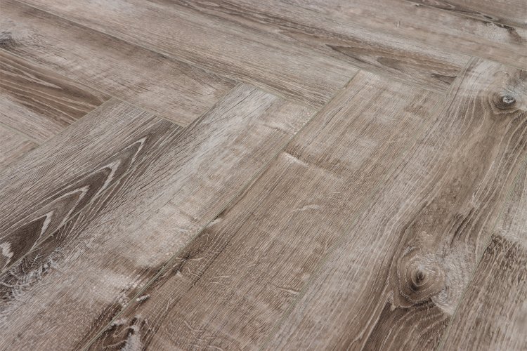 Ламинат SPC CronaFloor Herringbone Дуб Тулон Ламинат SPC CronaFloor Herringbone Дуб Тулон