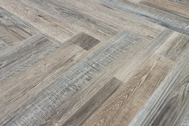 Ламинат SPC CronaFloor Herringbone Дуб Реймс